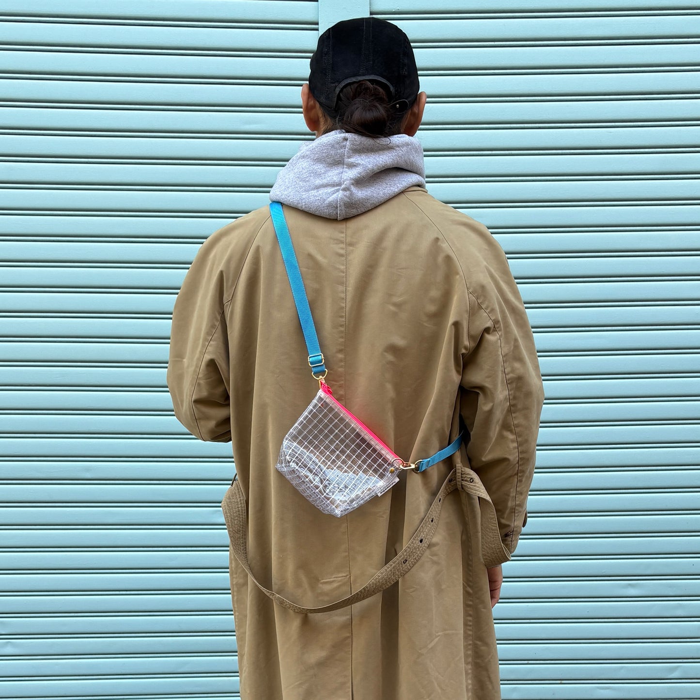 クリア工業資材 ポシェット(カラフルファスナー )