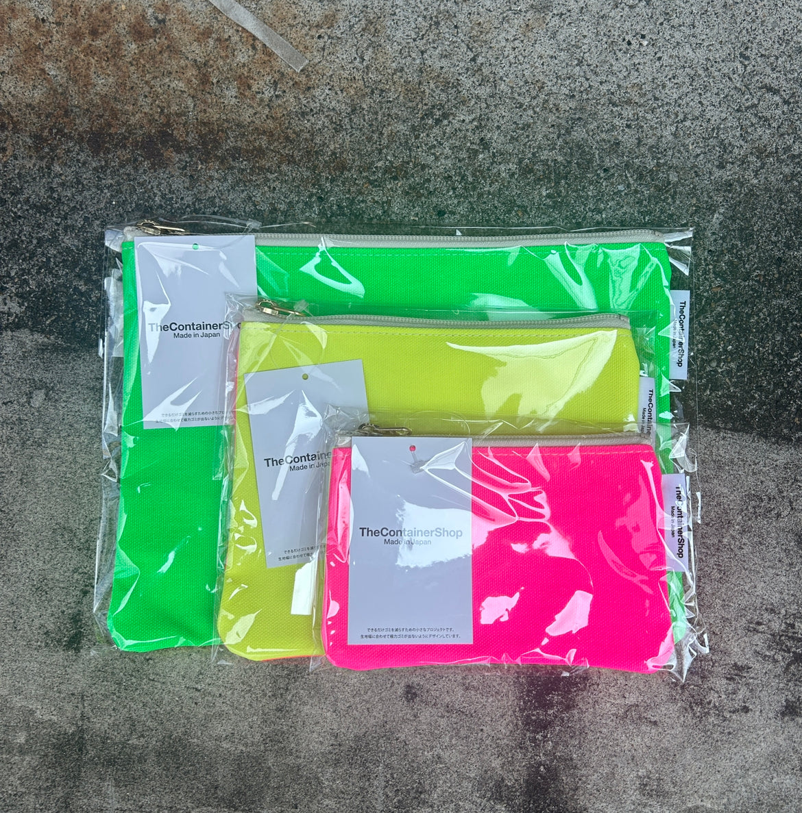 （50％OFF相当）CANVAS/HIGHLIGHT イエローポーチ