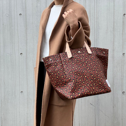 ＜数量限定＞「軽くて拭ける」Coated PVC Leopard（SQL)