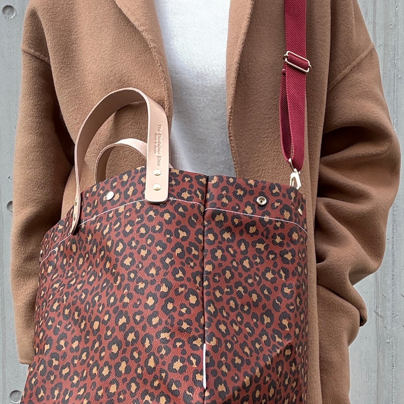 ＜数量限定＞「軽くて拭ける」Coated PVC Leopard（SQL)