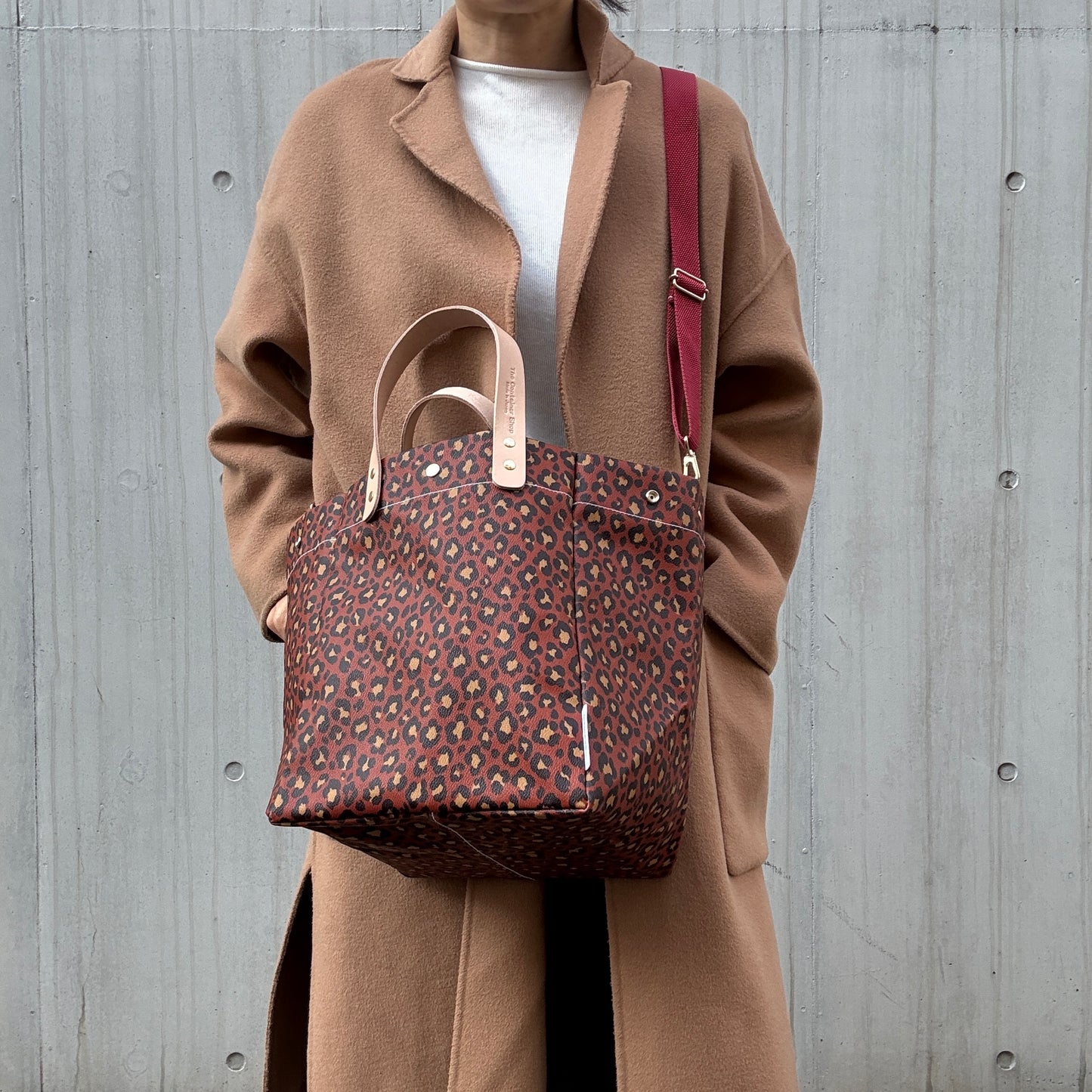 ＜数量限定＞「軽くて拭ける」Coated PVC Leopard（SQL)