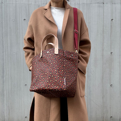 ＜数量限定＞「軽くて拭ける」Coated PVC Leopard（SQL)