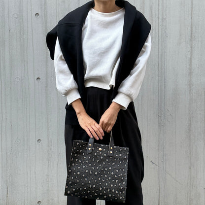 ＜数量限定＞「軽くて拭ける」Coated PVC Leopard（Rectangle M)