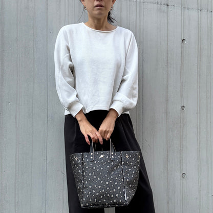 ＜数量限定＞「軽くて拭ける」Coated PVC Leopard（SQ)