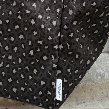 ＜数量限定＞「軽くて拭ける」Coated PVC Leopard（SQL)