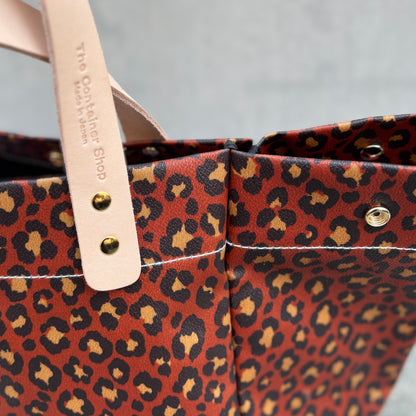 ＜数量限定＞「軽くて拭ける」Coated PVC Leopard（SQL)