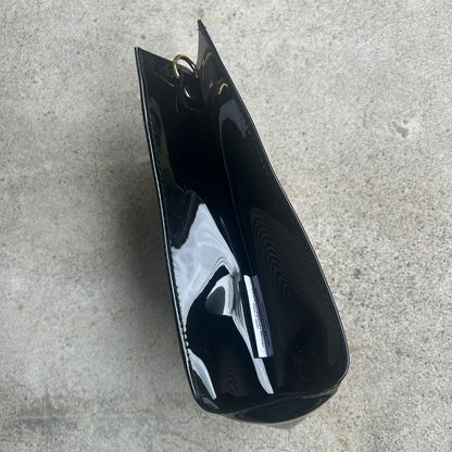 Colored PVC/Tumbler Pochette Black