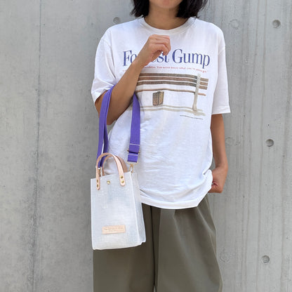 新色数量限定＜8月下旬発送＞Colored PVC(LeatherHandle)Pochette/🐊Crocodile GYUNYU