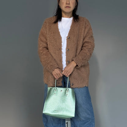 Cow Leather（Tote M）Metheric Green