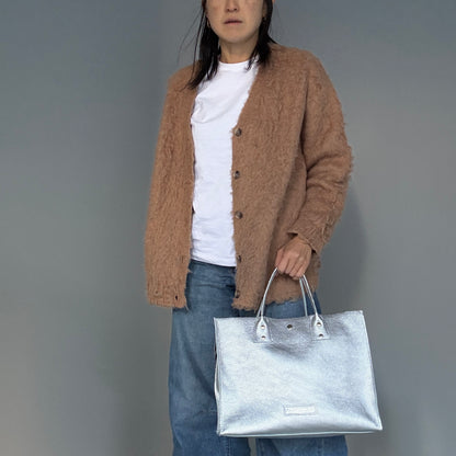 Cow Leather（Tote L）Argento