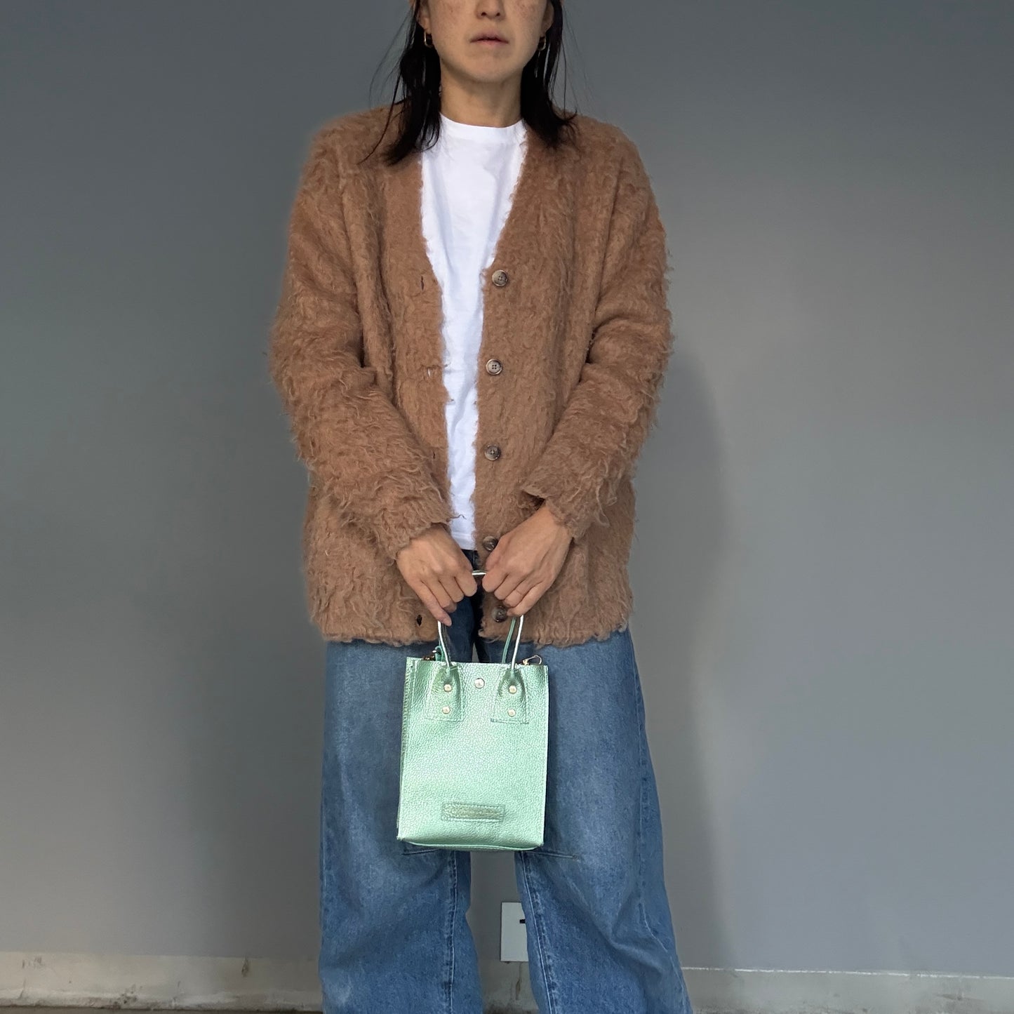 Cow Leather（Tote S）Metheric Green