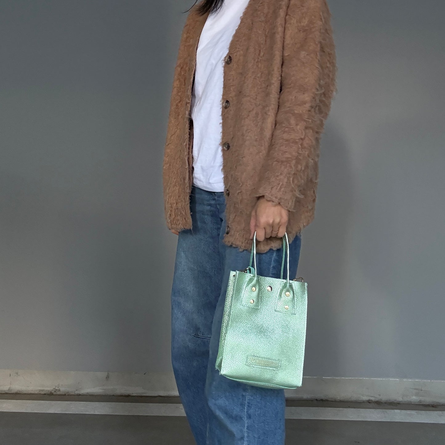 Cow Leather（Tote S）Metheric Green