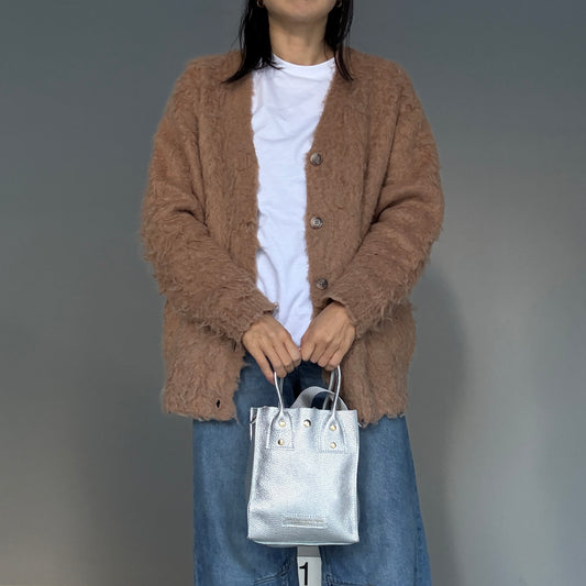 Cow Leather（Tote S）Argento