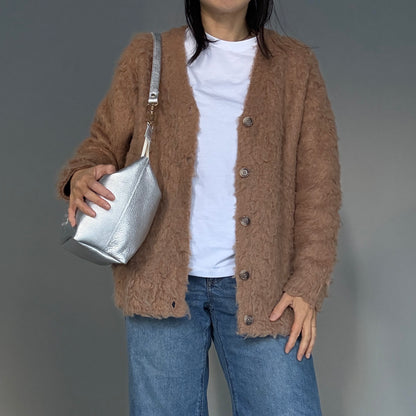 Cow Leather　3ways（Sholder Bag M) Argento