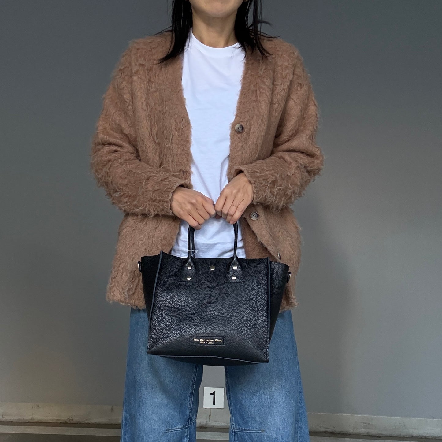 Cow Leather（Tote M）Black