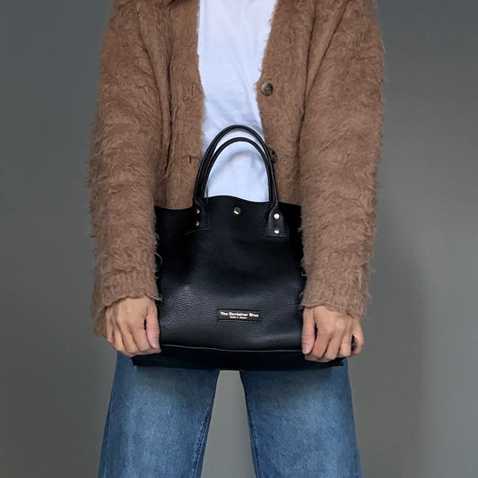 Cow Leather（Tote L）Black