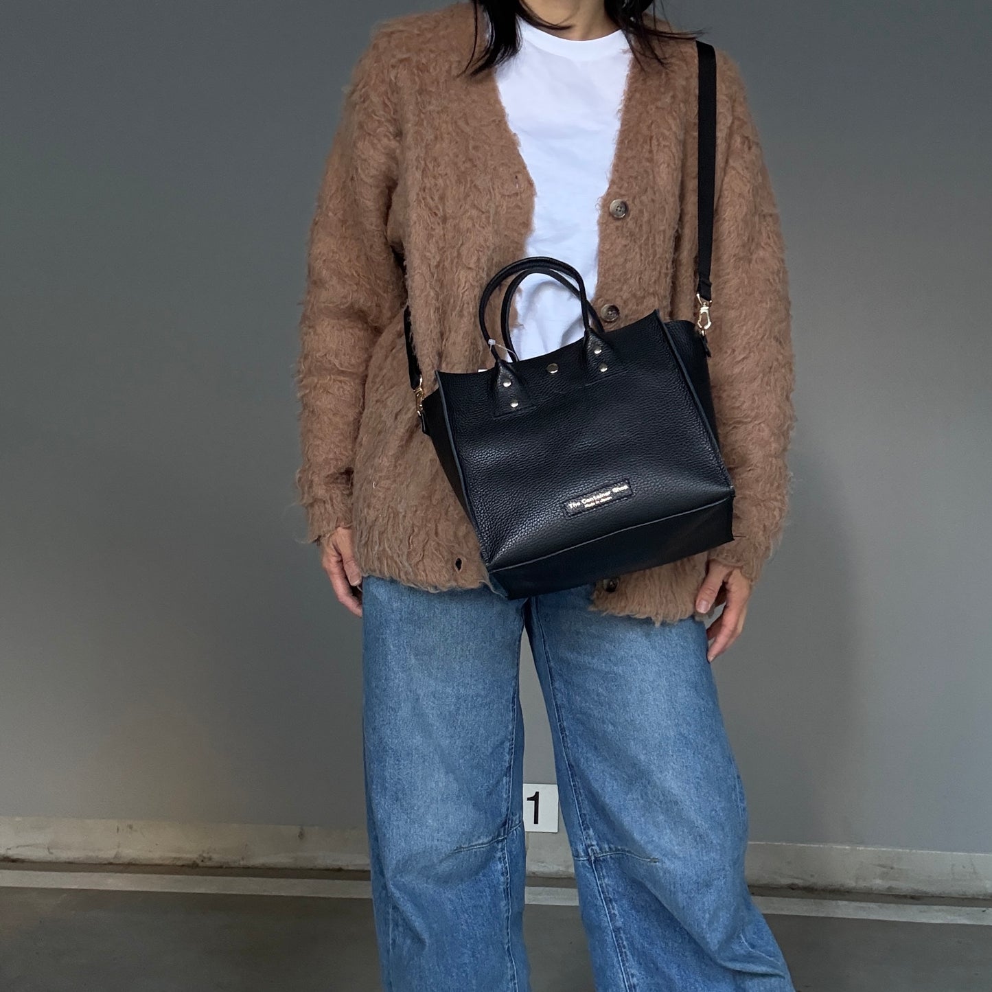 Cow Leather（Tote M）Black