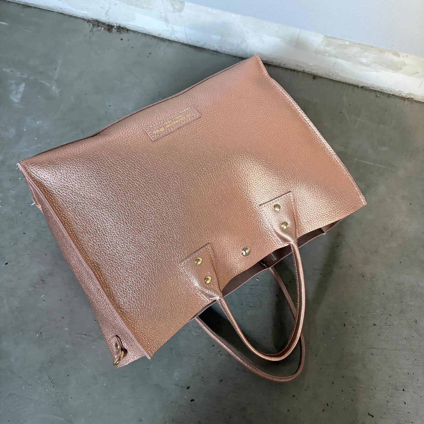 Cow Leather（Tote L）Metheric PinkOrange