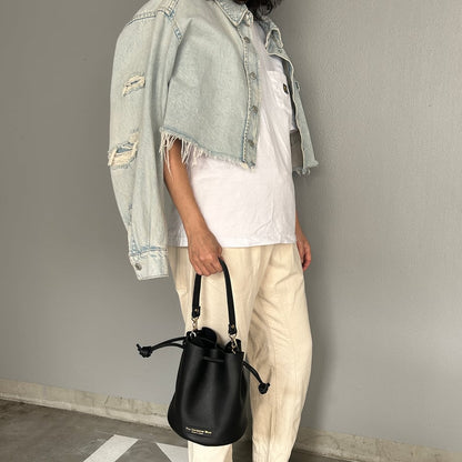 Cow Leather（Kinchaku）Black