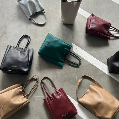 Cow Leather（Kinchaku） Argento Argento