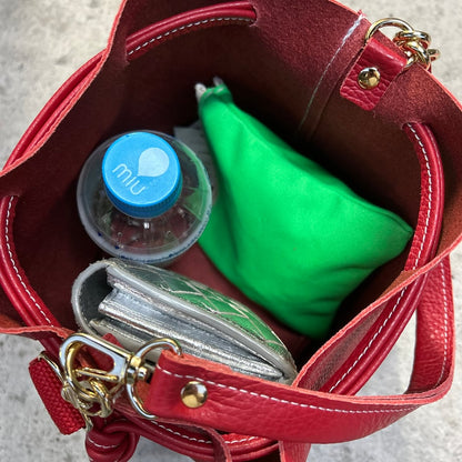 Cow Leather (Kinchaku) Drift Wood