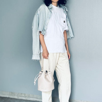 Cow Leather (Kinchaku) Drift Wood