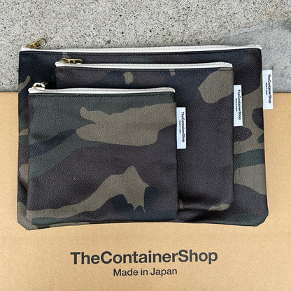 残1)軽くて拭ける」PVC加工（カモフラージュ）