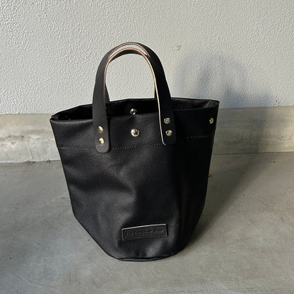 「軽くて拭ける拭ける」PVC加工（Round Bottom B）Black