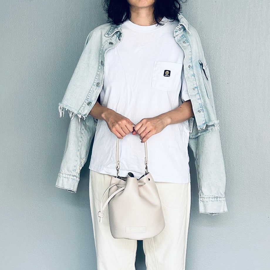 Cow Leather (Kinchaku) Drift Wood