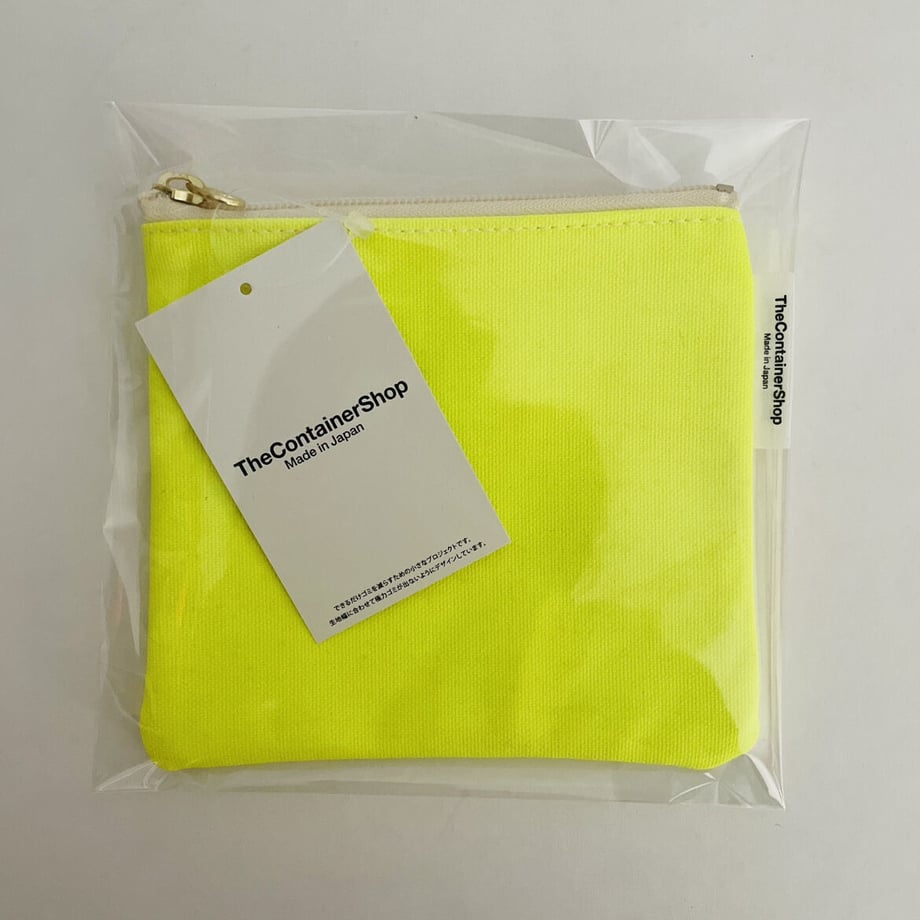 （50％OFF相当）CANVAS/HIGHLIGHT イエローポーチ