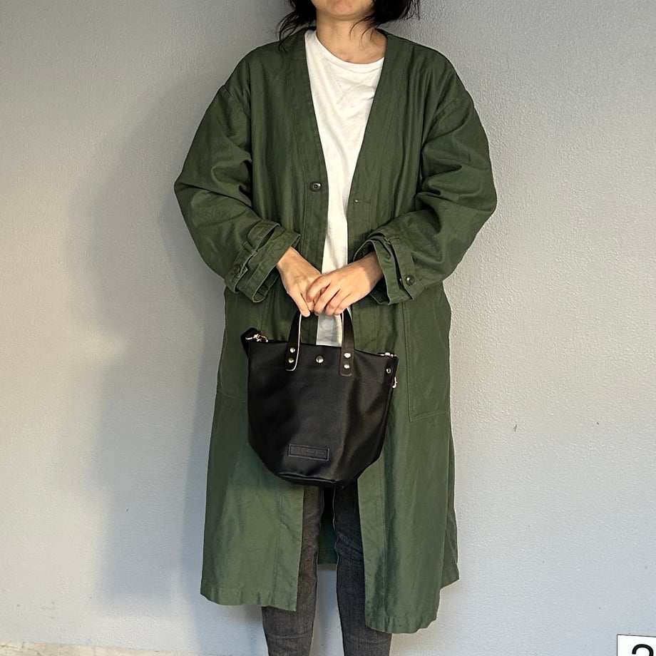 「軽くて拭ける拭ける」PVC加工（Round Bottom B）Black
