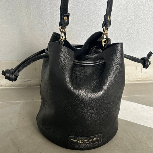 Cow Leather (Kinchaku) Black