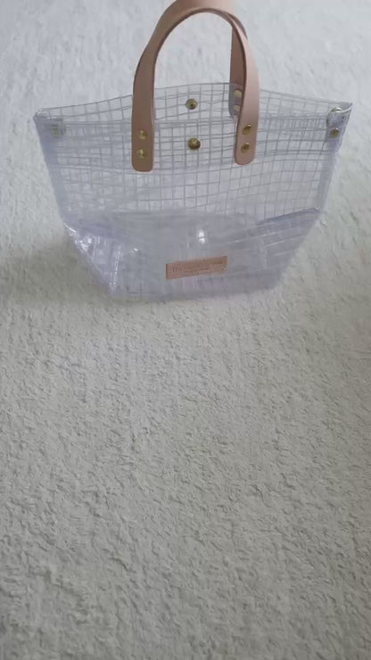 "Clear Bag" Industrial Materials（Tanned Leather）/WM