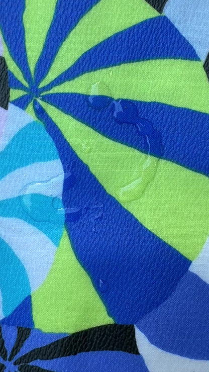 残りわずか「軽くて拭ける」Coated PVC（丸底バッグ）Marbles