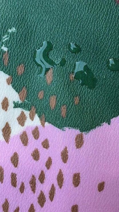 「軽くて拭ける」Coated PVC（SQ）The Garden