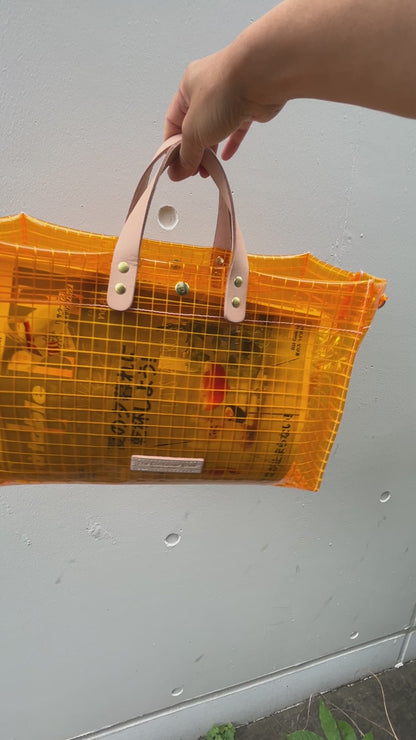 Industrial Materials/Tunned Leather/Tote Bag L